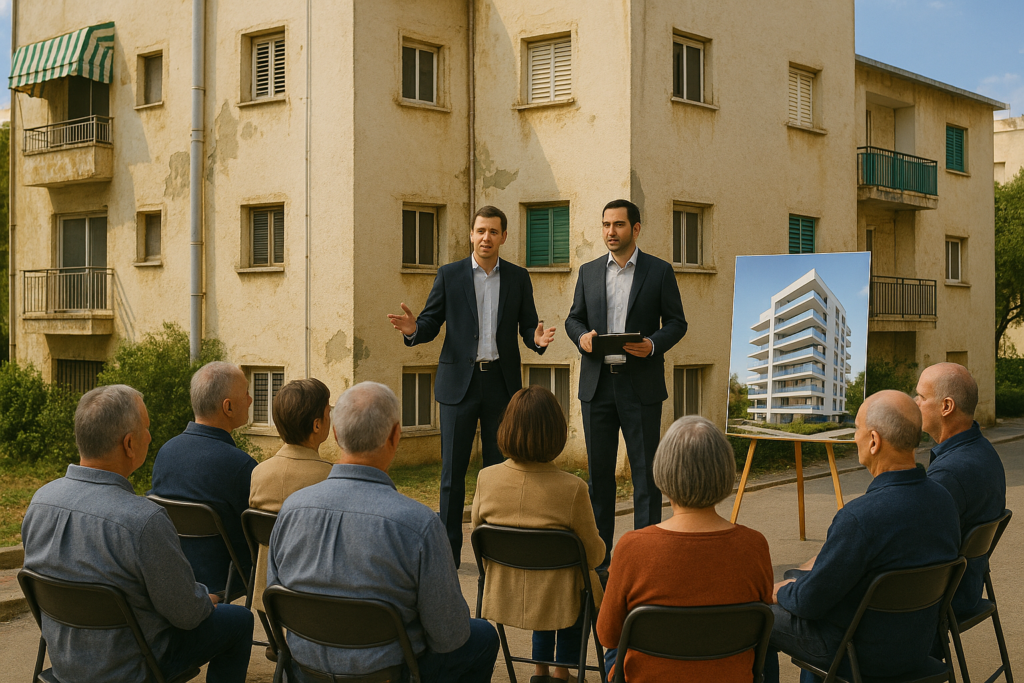 תפקיד מארגן הדיירים בהתחדשות עירונית בישראל