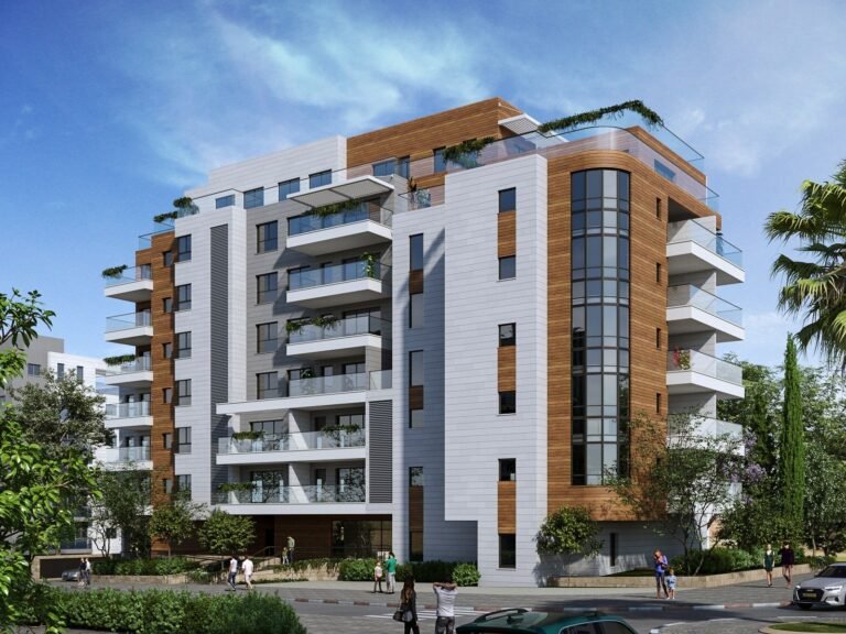 הפרוייקט של ינוב ברכוב בורוכוב 43 ברעננה