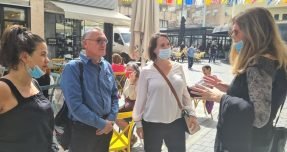 הדר לביא פנחס כהנא ויעל סער חברי סיעת כפר סבא מתקדמת