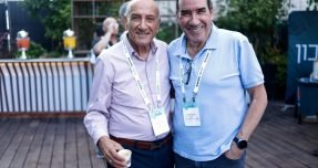 ויקטור כנפי ודורון ויקטור מנכ"לי ארגוני הקבלנים בשרון ובנתניה